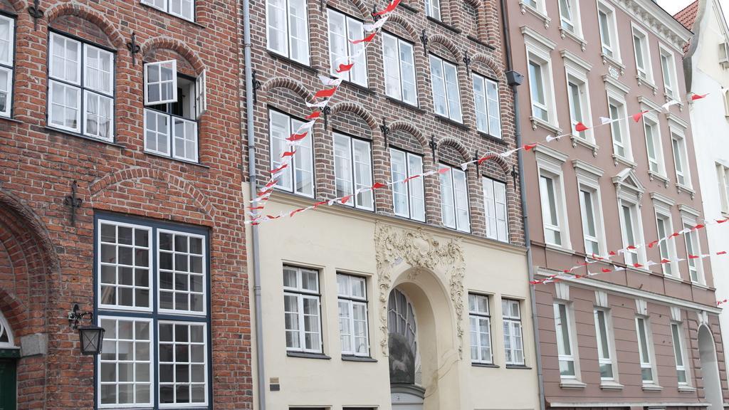 Apartments Im Einhornhaus Lübeck Eksteriør billede